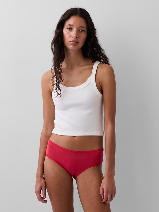 Image number 1 showing, Organic Stretch Cotton Hipster