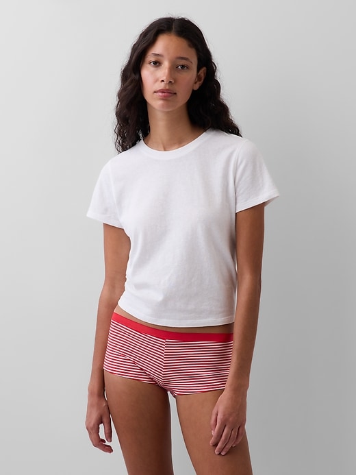Image number 1 showing, Organic Stretch Cotton Shorty