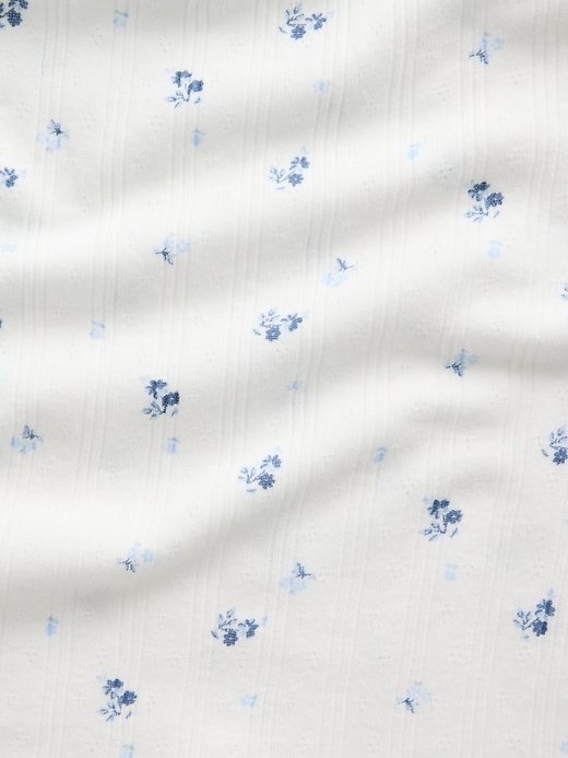 L'image numéro 4 présente Camisole en tricot pointelle pour Enfant