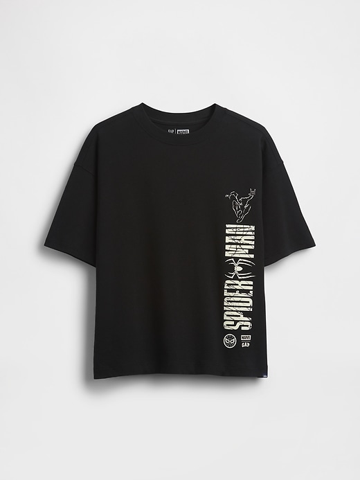 L'image numéro 1 présente T-shirt surdimensionné à imprimé Marvel pour enfant