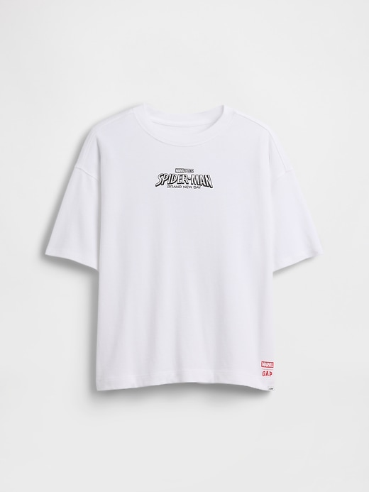 L'image numéro 1 présente T-shirt surdimensionné à imprimé Marvel pour enfant