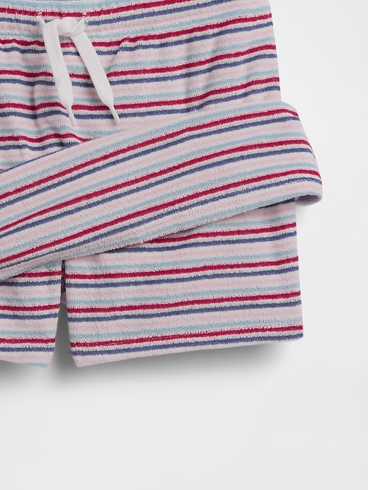L'image numéro 4 présente Ensemble jupe-short en tissu éponge pour Enfant