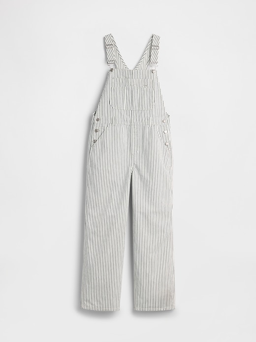 Image number 5 showing, Relaxed Denim Stripe Overalls