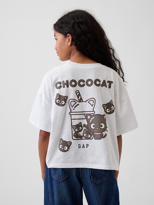 Image number 3 showing, Kids Hello Kitty Oversized Graphic T-Shirt
