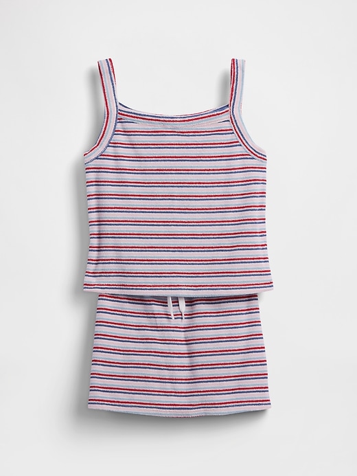 L'image numéro 2 présente Ensemble jupe-short en tissu éponge pour Enfant