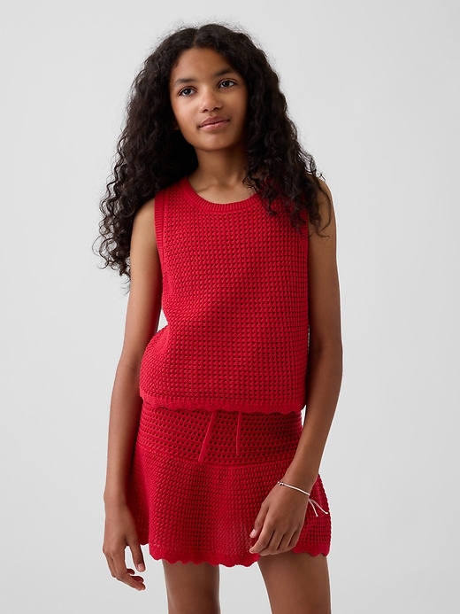 L'image numéro 1 présente Camisole crochetée pour Enfant