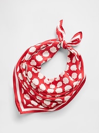 Image number 1 showing, Oversized Silk Bandana