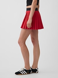 Image number 3 showing, GapFit Tech Pleated Exercise Skort