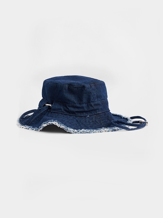 Image number 1 showing, Frayed Bucket Hat