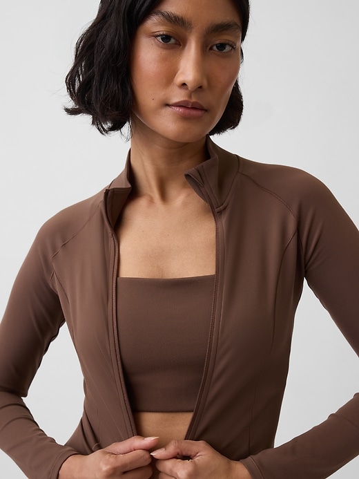 L'image numéro 4 présente Veste lisse GapFit