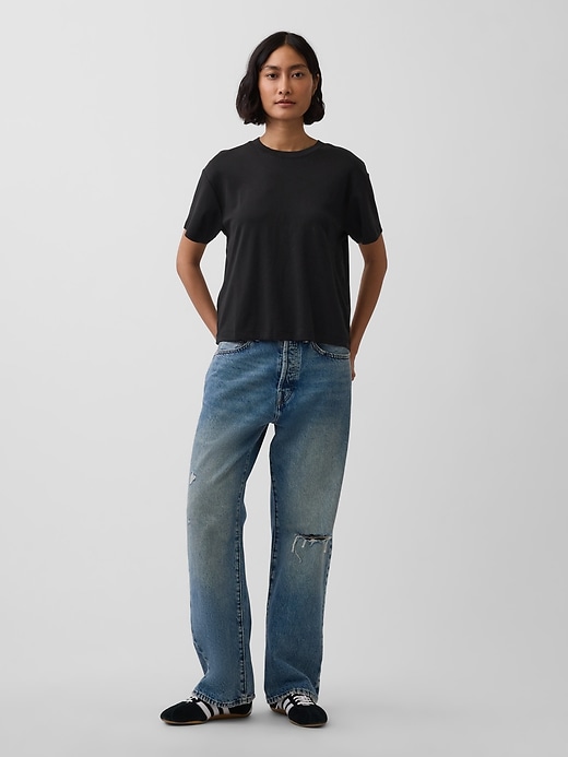 Image number 3 showing, Supima® Cotton Relaxed T-Shirt