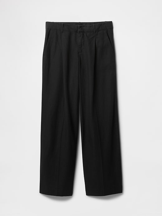 Image number 7 showing, 365 Low Rise Linen-Blend Trousers