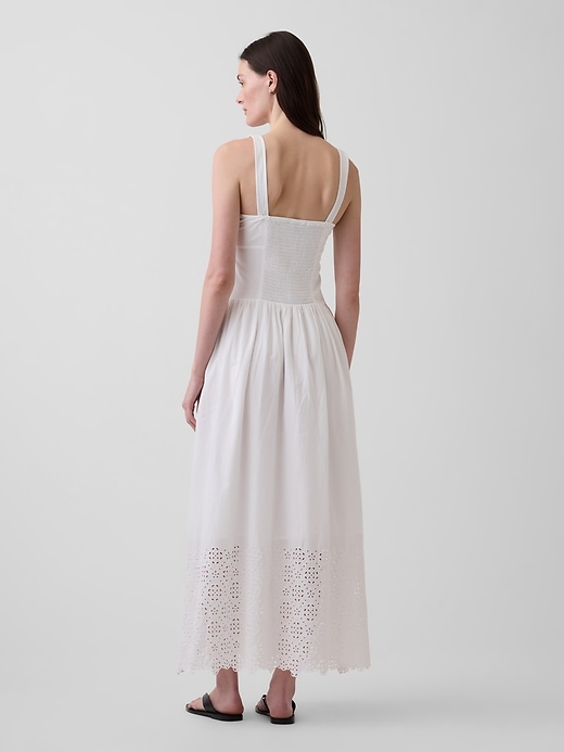 L'image numéro 2 présente Robe longue à corset lacé