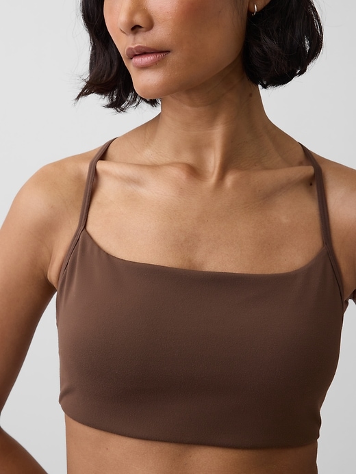 Image number 3 showing, GapFit Smooth Racerback Sports Bra
