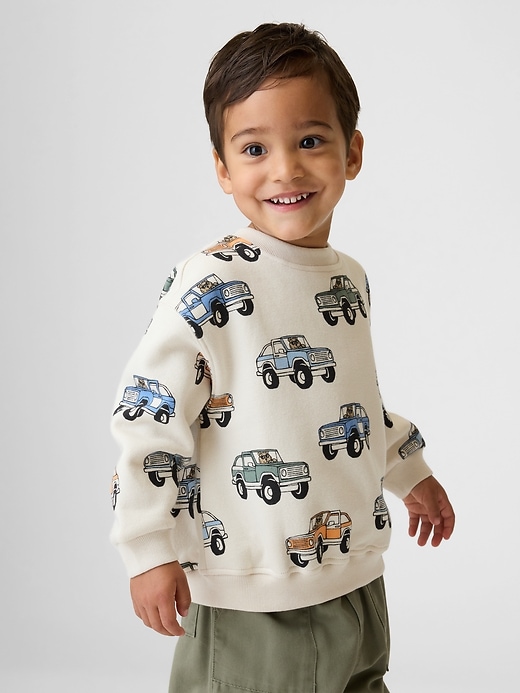 Image number 1 showing, Baby & Toddler VintageSoft Sweatshirt
