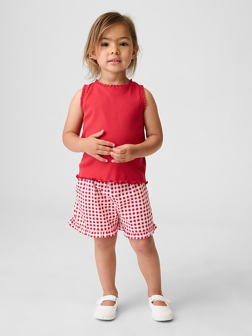 Image number 1 showing, Baby & Toddler Mix & Match Pull-On Ruffle Shorts