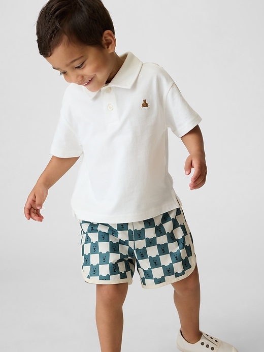 L'image numéro 1 présente Polo coupe droite pour Bébé et Tout-petit