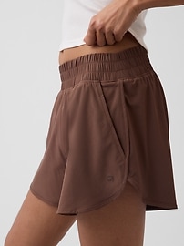 Image number 5 showing, GapFit Tech High Rise Running Shorts