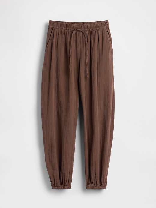 Image number 7 showing, Cotton Gauze Easy Joggers