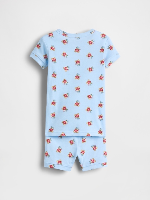 Image number 3 showing, Baby & Toddler Brannan Bear Organic Brushed Cotton PJ Short Set