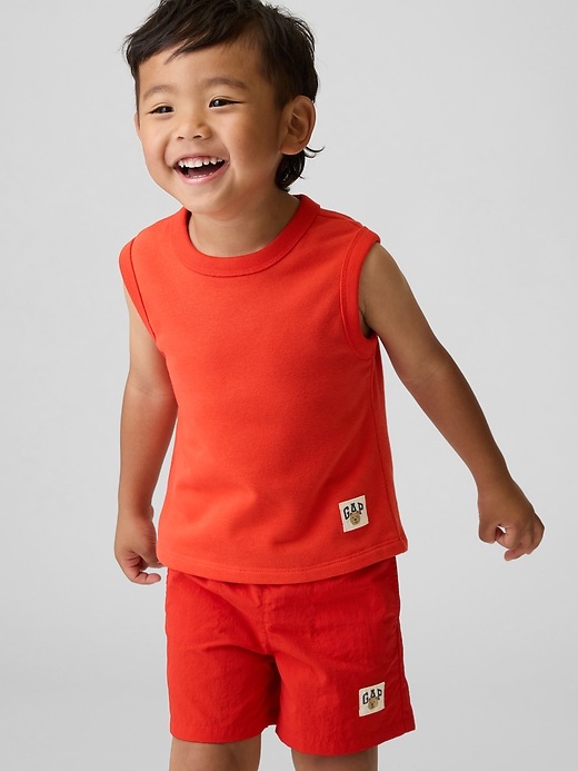 Image number 1 showing, Baby & Toddler VintageSoft Terry Tank Top