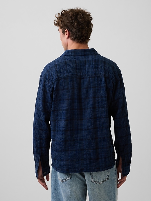 Image number 3 showing, Relaxed Straight-Hem Shirt