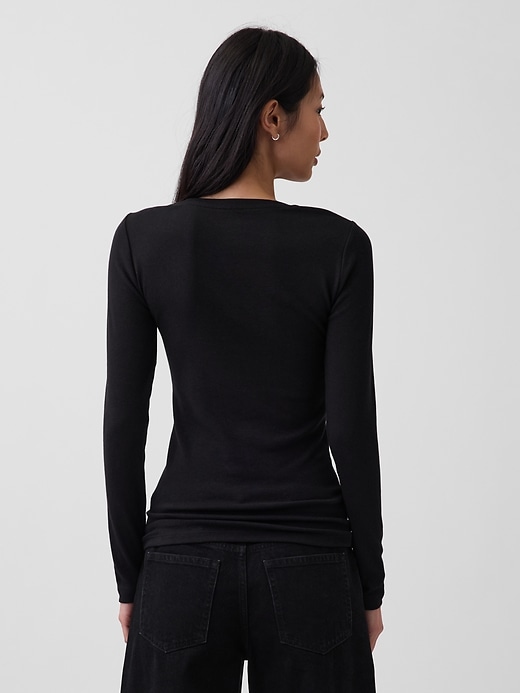 Image number 2 showing, Modern Crewneck T-Shirt