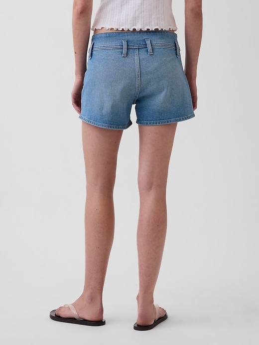 Image number 4 showing, 3" Low Rise Denim Shorts