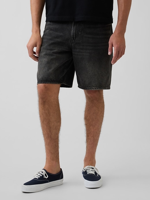 Image number 2 showing, 10.5" Baggy Denim Shorts