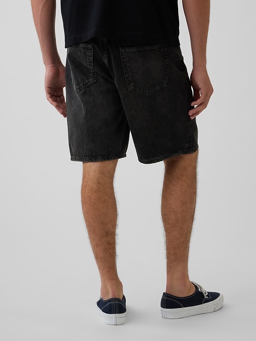 Image number 4 showing, 10.5" Baggy Denim Shorts