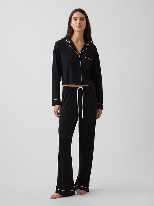 Image number 2 showing, MadeSoft Modal Crop PJ Top