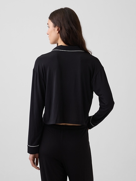Image number 3 showing, MadeSoft Modal Crop PJ Top