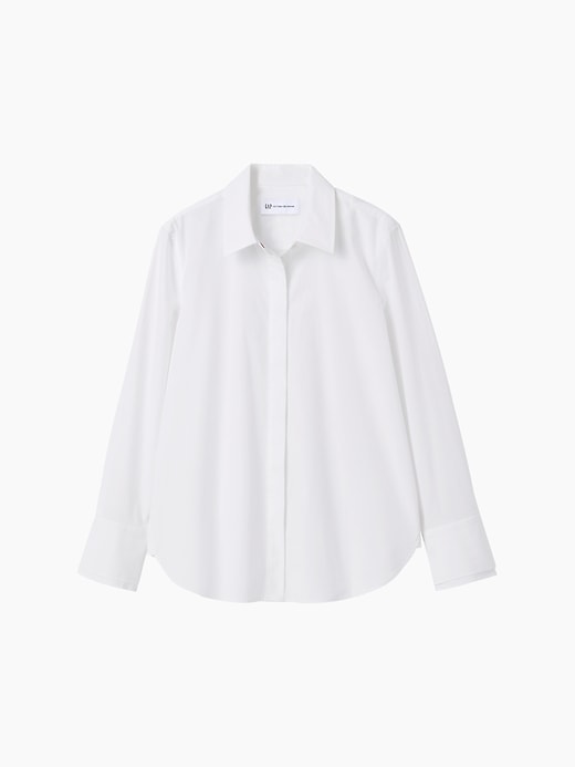 L'image numéro 5 présente Chemisier décontracté en popeline Gap × Victoria Beckham