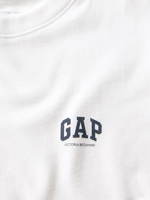 Image number 5 showing, Gap × Victoria Beckham Organic Cotton Logo T-Shirt