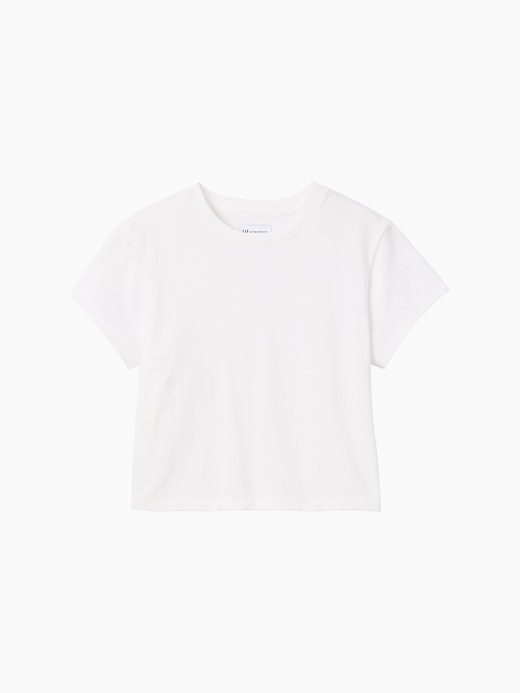 Image number 6 showing, Gap × Victoria Beckham Organic Cotton Logo Crop T-Shirt