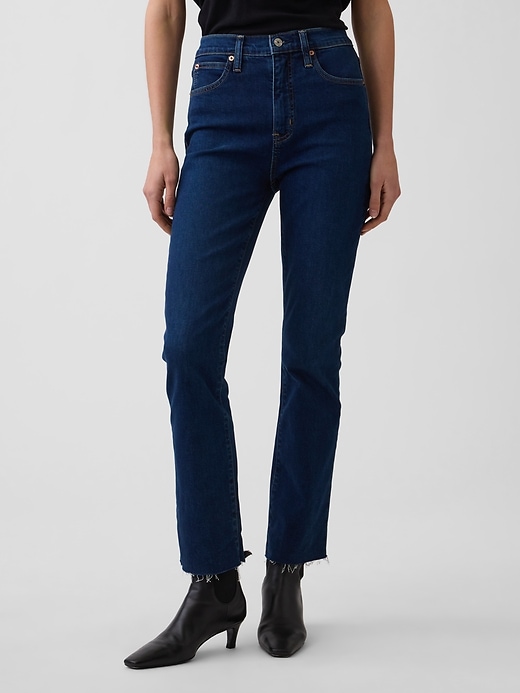 Image number 2 showing, High Rise Kick Flare Jeans