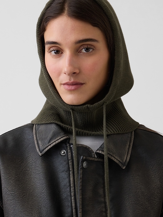 L'image numéro 1 présente Capuchon à cordon de serrage 100 % coton