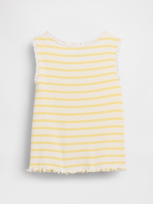 Image number 2 showing, Baby & Toddler Graphic Stripe Rib Tank Top