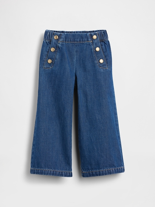 Image number 2 showing, Baby & Toddler Sailor Pull-On Baggy Jeans