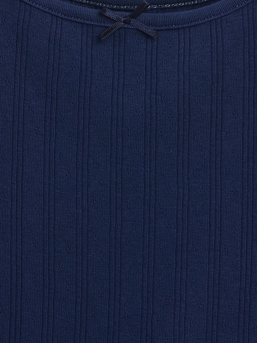 L'image numéro 4 présente Camisole en tricot pointelle pour Enfant