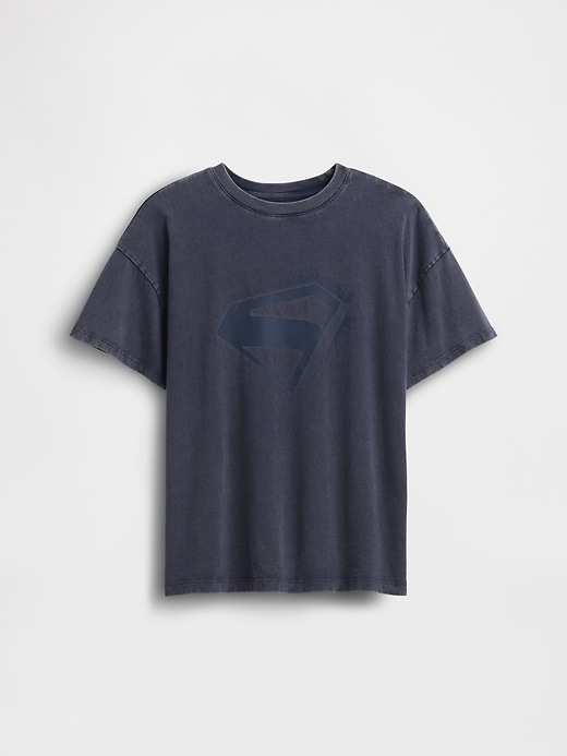 L'image numéro 2 présente T-shirt long surdimensionné Superman pour Enfant