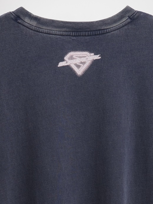 L'image numéro 5 présente T-shirt long surdimensionné Superman pour Enfant