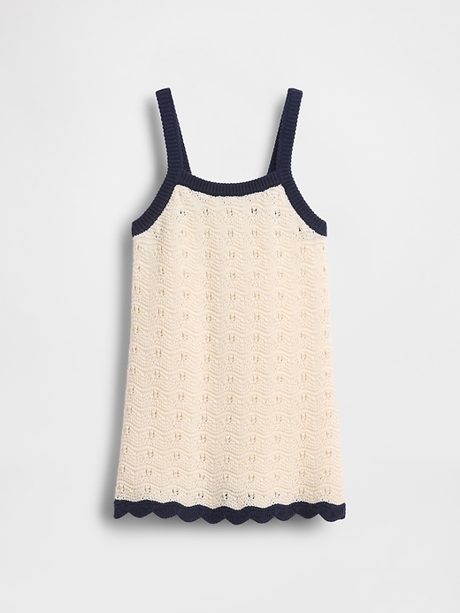 Image number 2 showing, Toddler Crochet Tank Dress