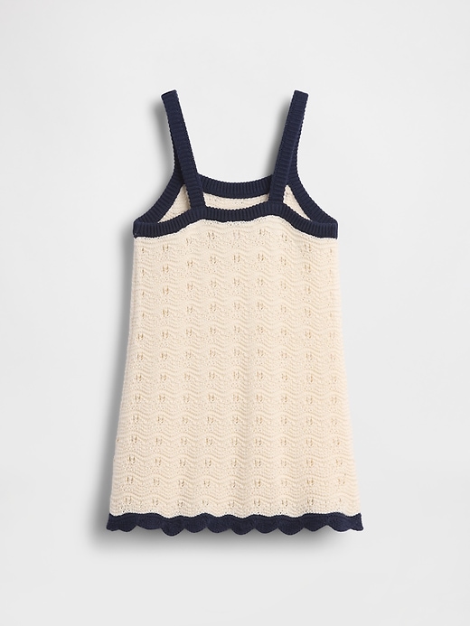 Image number 3 showing, Toddler Crochet Tank Dress