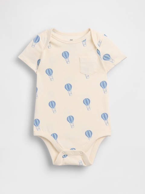 CACHE-COUCHE 100 % COTON BIOLOGIQUE À MOTIF POUR BÉBÉ