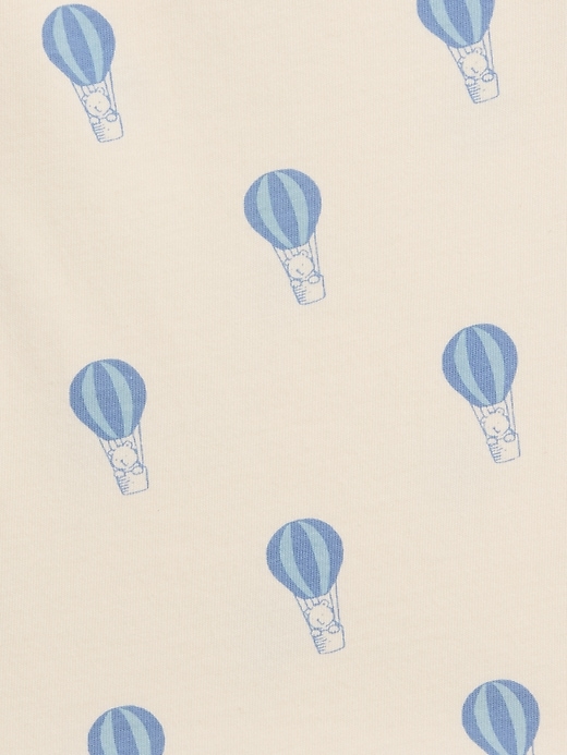 L'image numéro 3 présente Cache-couche 100 % coton biologique à motif pour Bébé