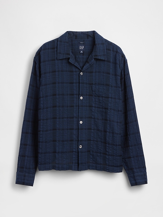 Image number 5 showing, Relaxed Straight-Hem Shirt