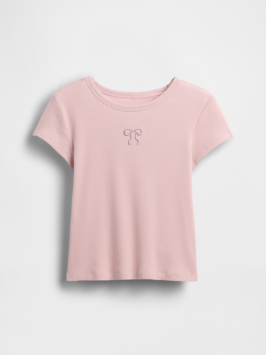 L'image numéro 2 présente T-shirt côtelé pour Enfant