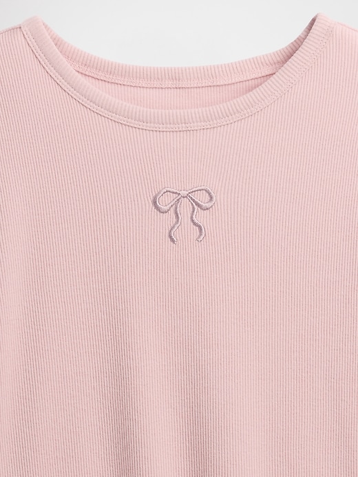 L'image numéro 5 présente T-shirt côtelé pour Enfant