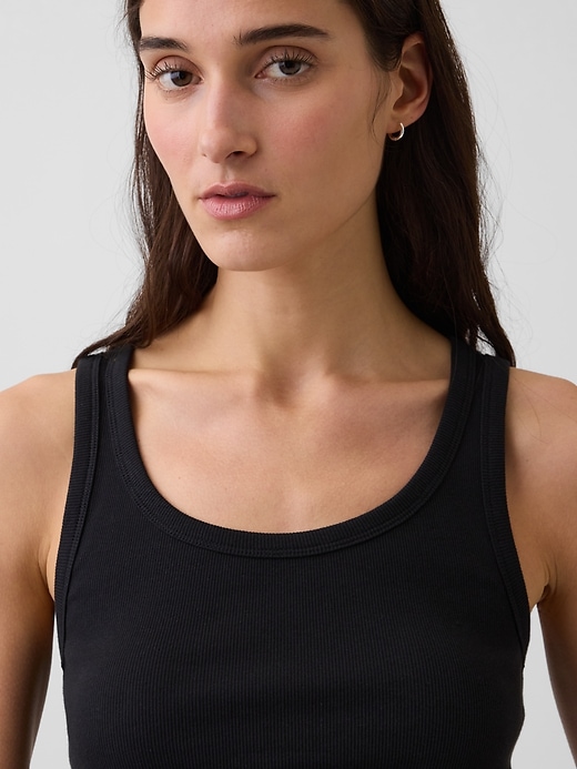 Image number 4 showing, Rib Scoop Tank Top